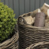 outdoor lifestyle close up of baskets