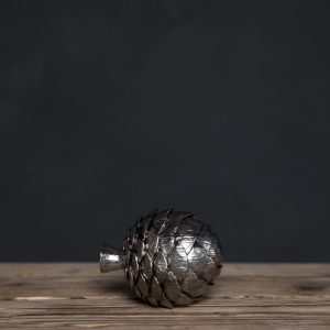 silver artichoke decoration