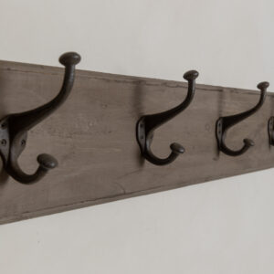 Wooden coat rack