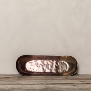 bronze and Gold Metal Display Tray