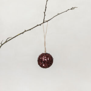 sparkle bauble tree decoration