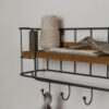 side view of shelf
