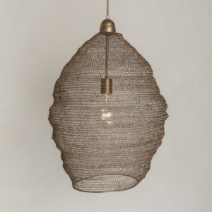 mesh pendant light