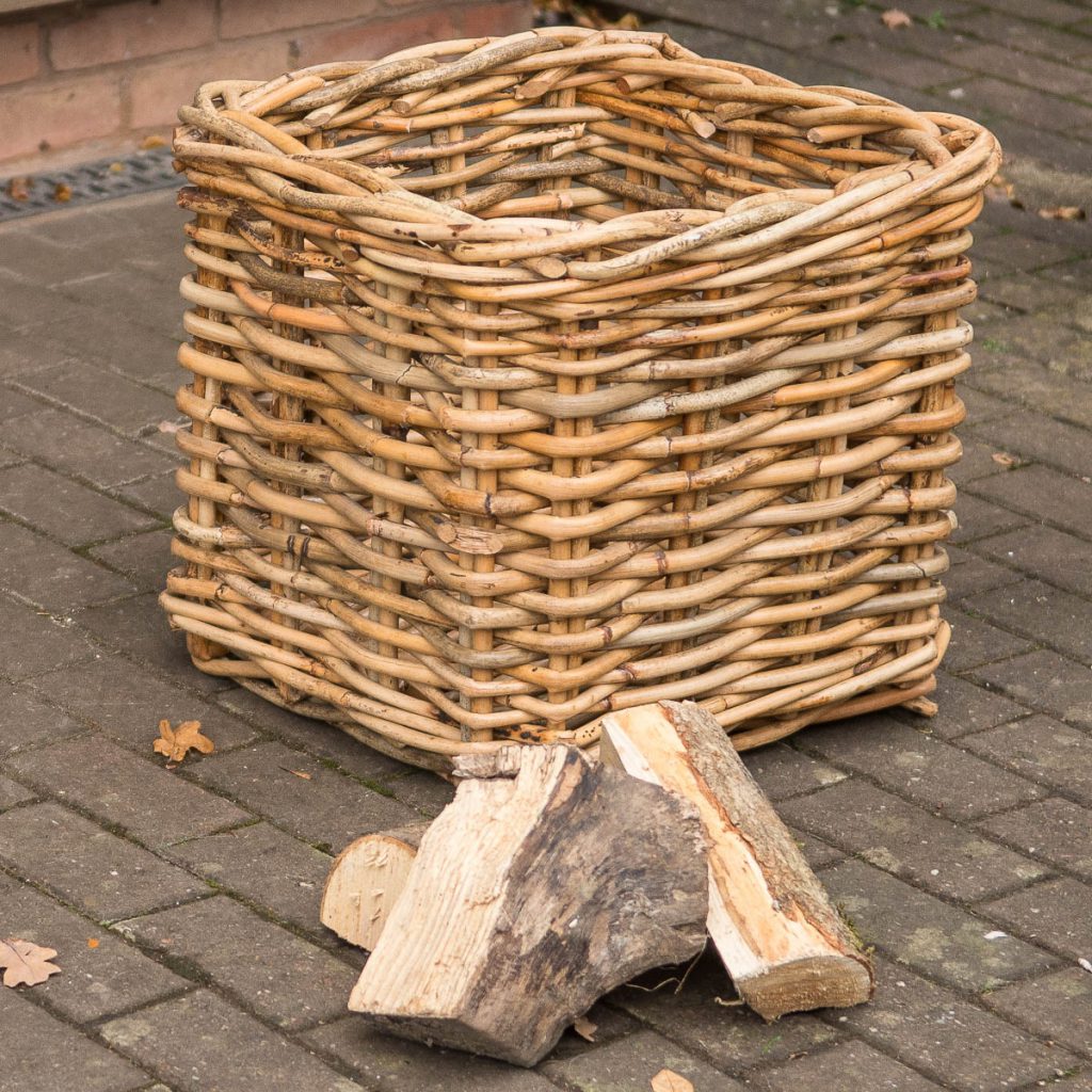 Small Square Wicker Basket