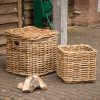Square Basket With Lid