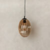 ribbed pendant light