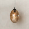 glass hanging light