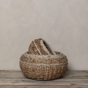 Banana leaf basket and planter