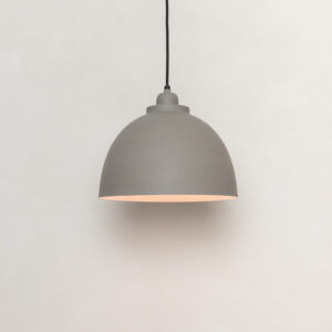 grey and white pendant light