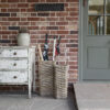 pair of square umbrella baskets